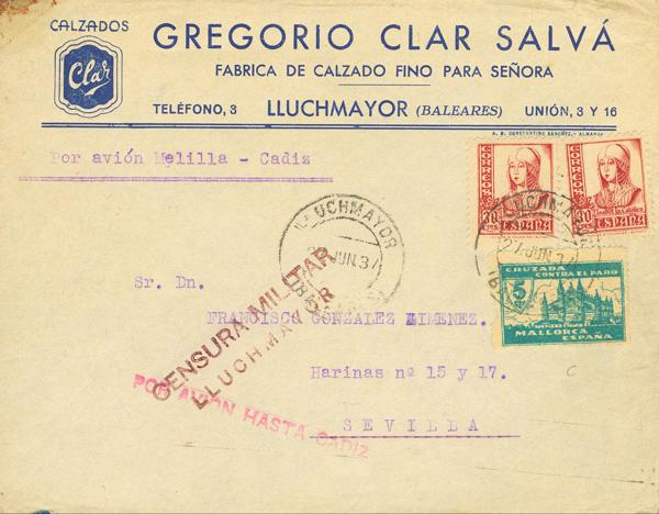 0000118459 - Spain. Spanish State Air Mail