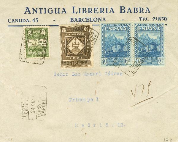 0000118610 - España. República Española Correo Certificado