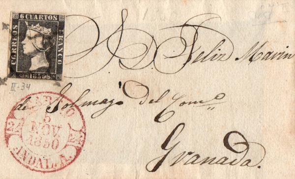 0000118719 - Andalusia. Postal History