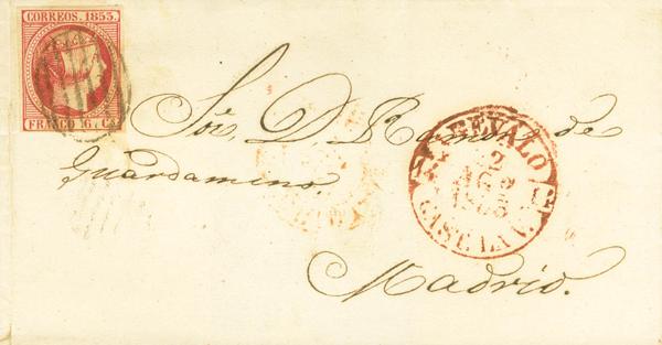 0000124554 - Castile and Leon. Postal History