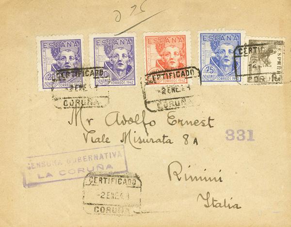 0000124855 - Spain. Spanish State Registered Mail