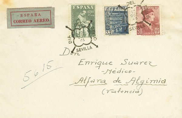 0000124871 - Spain. Spanish State Air Mail