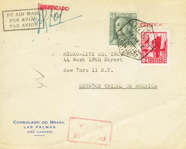 0000124873 - Spain. Spanish State Air Mail