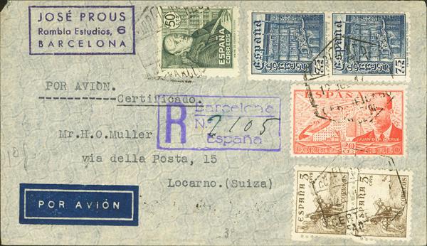 0000124875 - Spain. Spanish State Air Mail