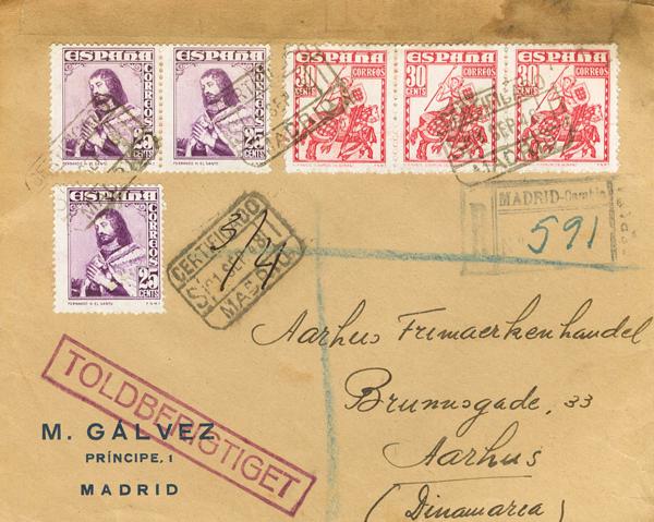 0000124892 - Spain. Spanish State Registered Mail