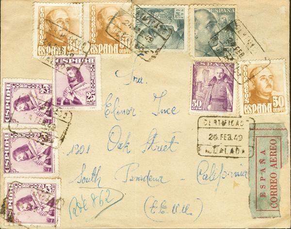 0000124893 - Spain. Spanish State Air Mail