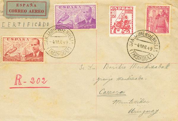 0000124896 - Spain. Spanish State Registered Mail