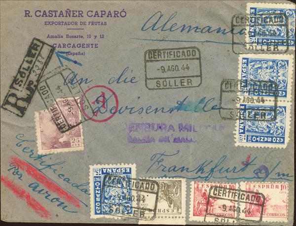 0000124901 - Spain. Spanish State Registered Mail