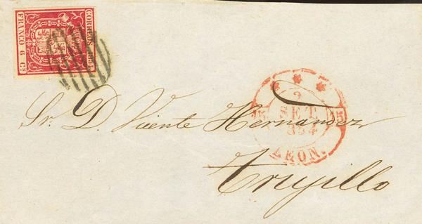 0000125287 - Castile and Leon. Postal History