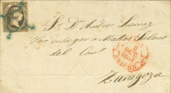 0000125426 - Aragon. Postal History