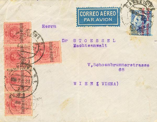 0000129303 - España. Alfonso XIII Correo Aéreo